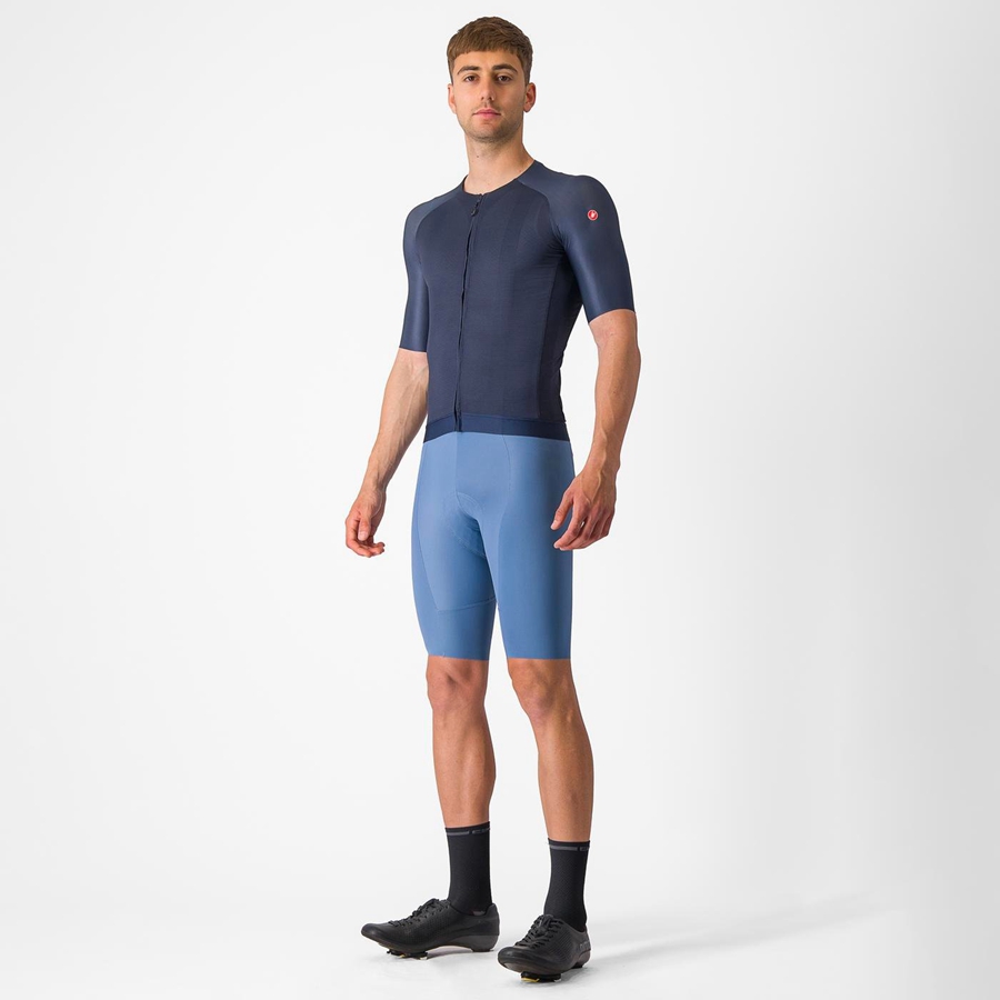 Maillot Castelli AERO RACE 7.0 Homme Bleu | IJTPG-6205