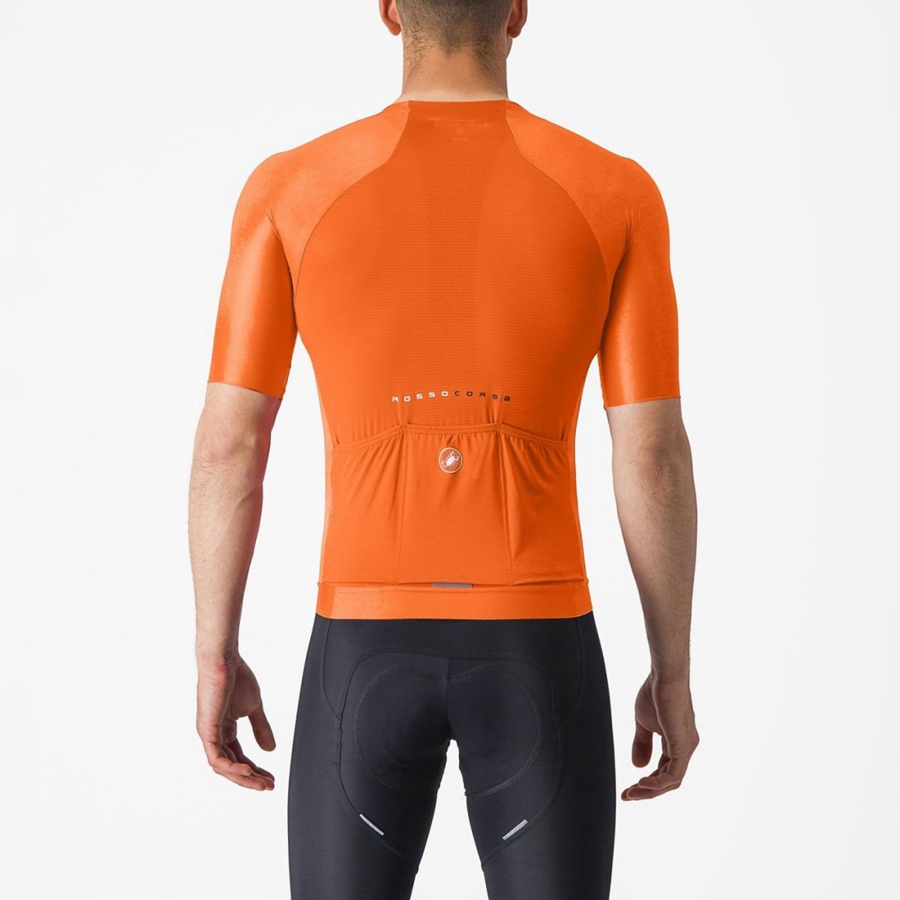 Maillot Castelli AERO RACE 7.0 Homme Orange | GDIBZ-4901