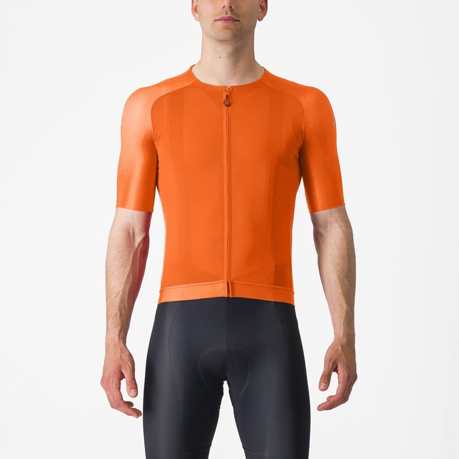 Maillot Castelli AERO RACE 7.0 Homme Orange | GDIBZ-4901