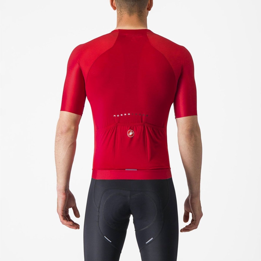 Maillot Castelli AERO RACE 7.0 Homme Rouge | OFTVU-1096