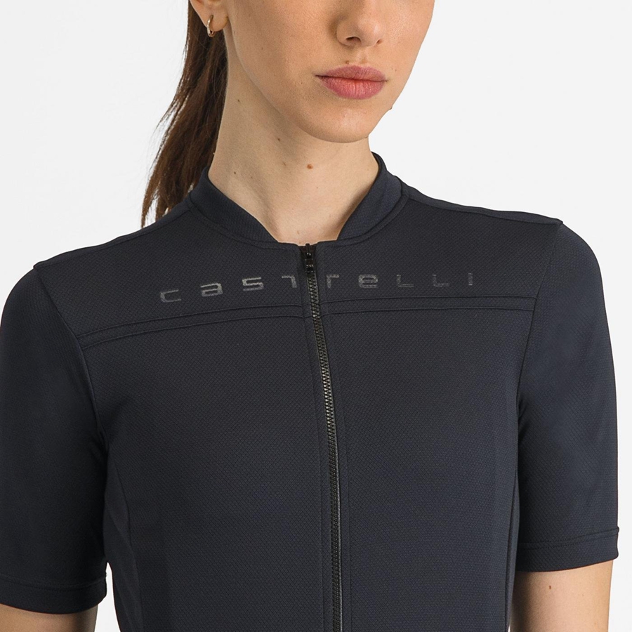 Maillot Castelli ANIMA 4 Femme Noir | VZNBU-3467