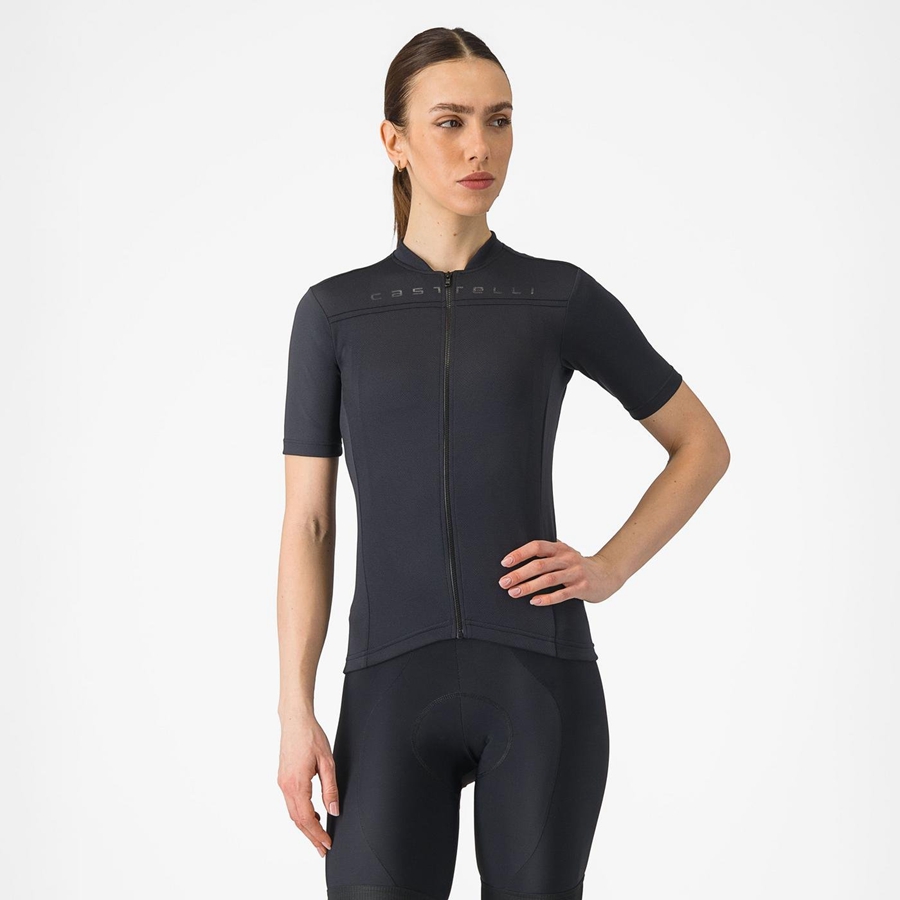 Maillot Castelli ANIMA 4 Femme Noir | VZNBU-3467