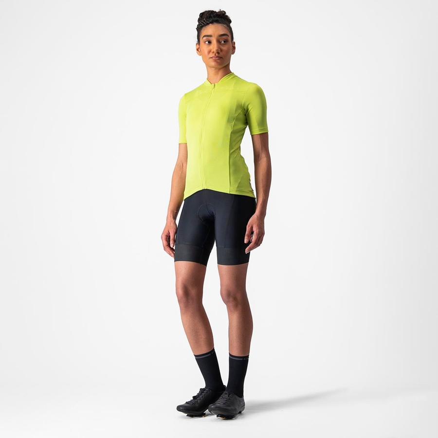 Maillot Castelli ANIMA 4 Femme Vert Clair | ATWKH-8059