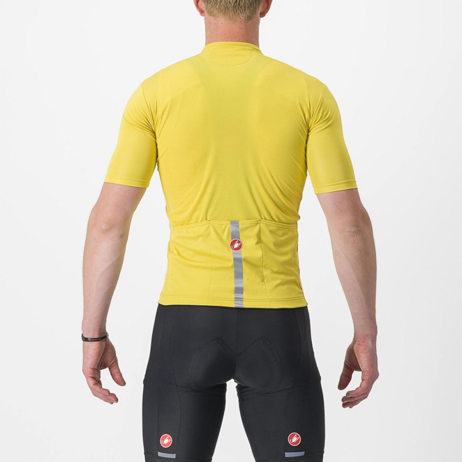 Maillot Castelli CLASSIFICA Homme Jaune | LXVOP-0927