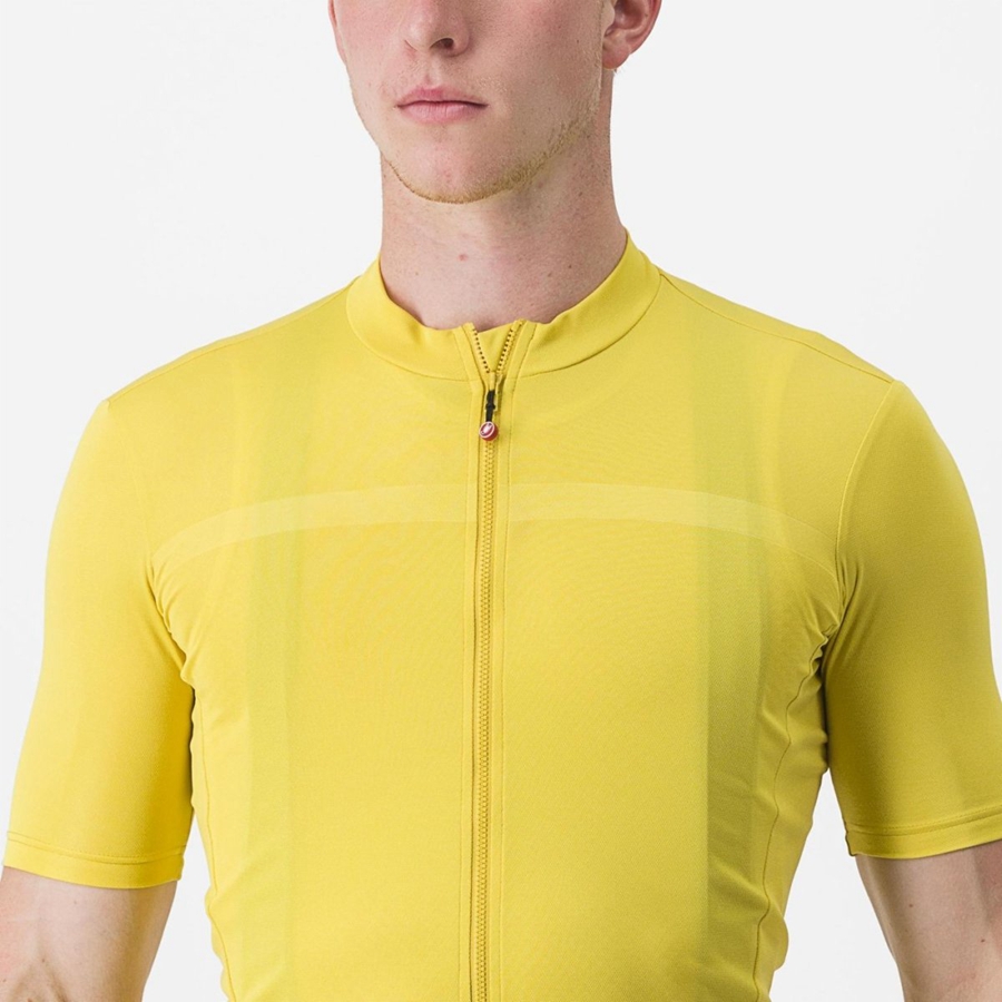 Maillot Castelli CLASSIFICA Homme Jaune | LXVOP-0927