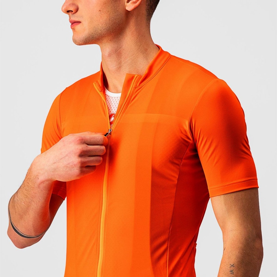 Maillot Castelli CLASSIFICA Homme Orange | CSYKG-3297