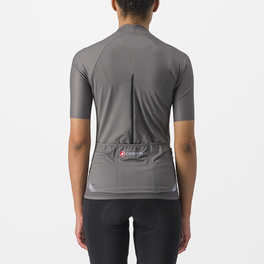 Maillot Castelli ENDURANCE W Femme Grise | MQNSR-2534