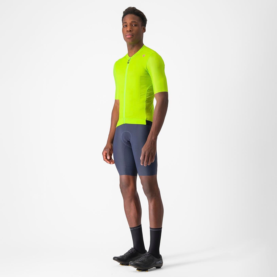 Maillot Castelli ESPRESSO Homme Vert Clair Vert Foncé | RDSPT-7238