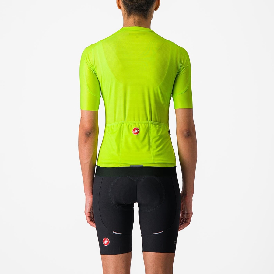 Maillot Castelli ESPRESSO W Femme Vert Clair Vert Foncé | XZIHL-4852