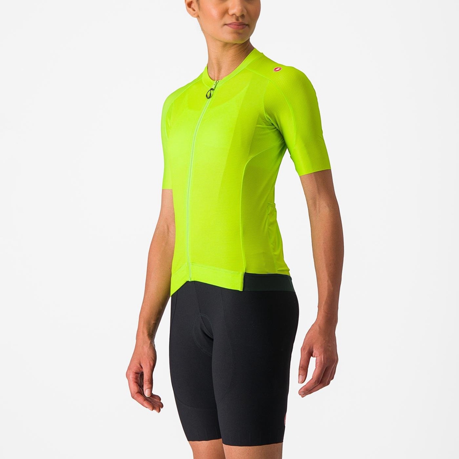 Maillot Castelli ESPRESSO W Femme Vert Clair Vert Foncé | XZIHL-4852