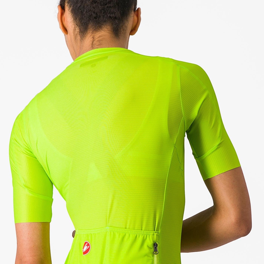 Maillot Castelli ESPRESSO W Femme Vert Clair Vert Foncé | XZIHL-4852