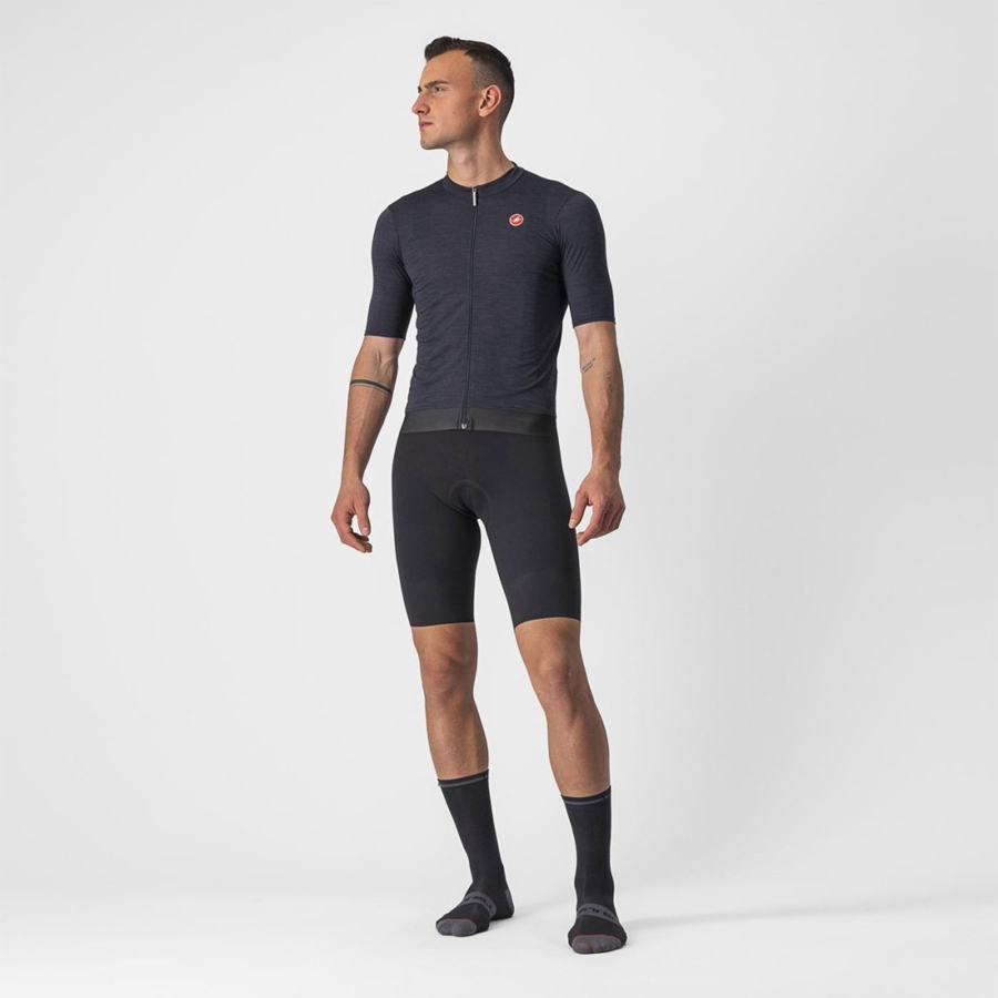 Maillot Castelli ESSENZA Homme Noir | TONUR-0431