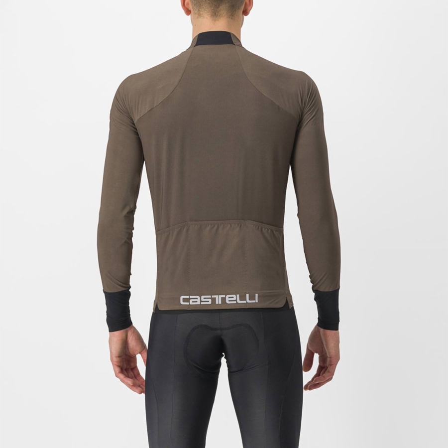 Maillot Castelli FLIGHT AIR Homme Marron | GHSTD-2708