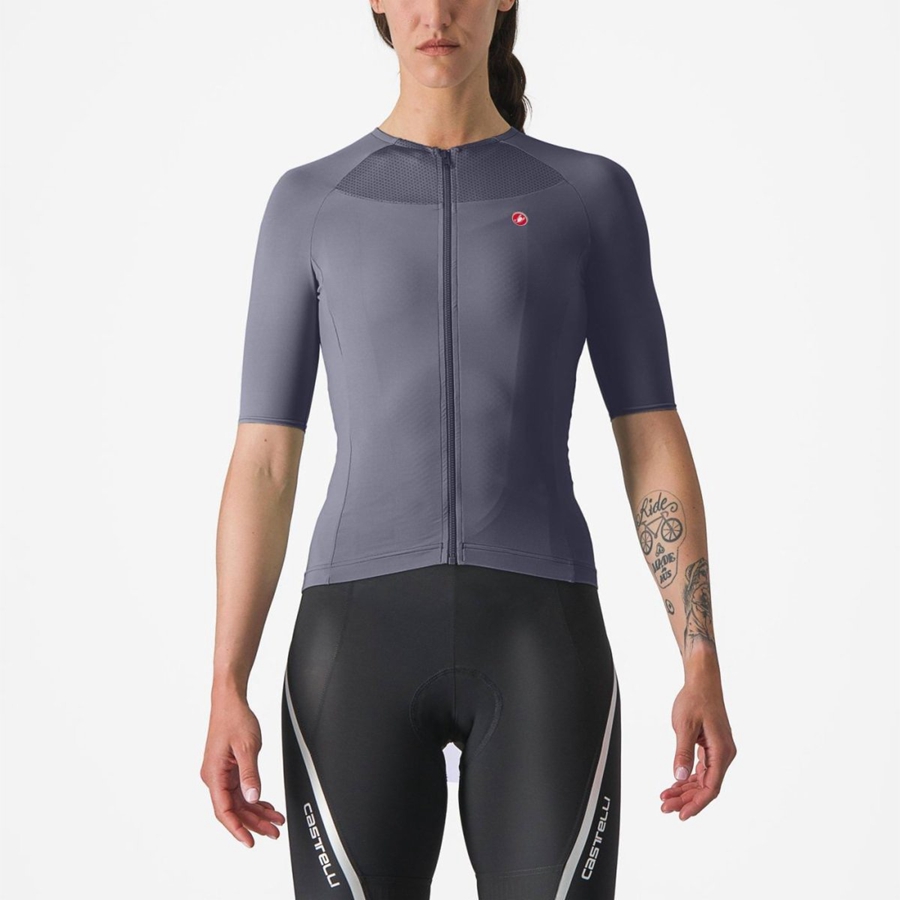 Maillot Castelli VELOCISSIMA 2 Femme Bleu | UMDTR-0169