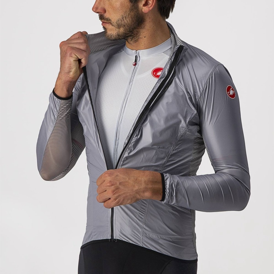 Protection Castelli ARIA SHELL Homme Argent Grise | BXIVP-9865