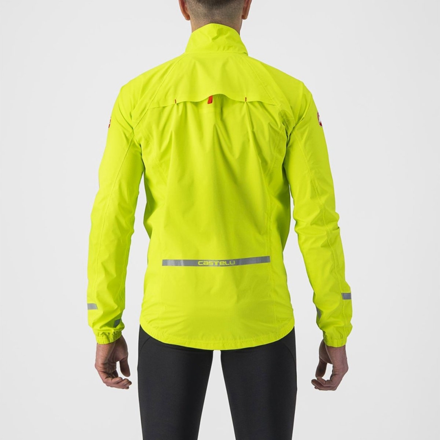 Protection Castelli EMERGENCY 2 RAIN Homme Vert Clair | GIUTO-8524