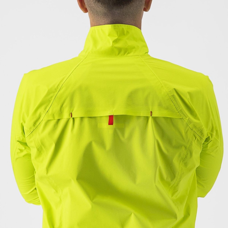 Protection Castelli EMERGENCY 2 RAIN Homme Vert Clair | GIUTO-8524