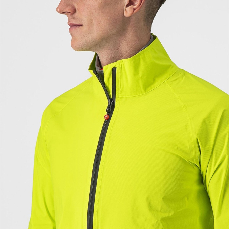 Protection Castelli EMERGENCY 2 RAIN Homme Vert Clair | GIUTO-8524