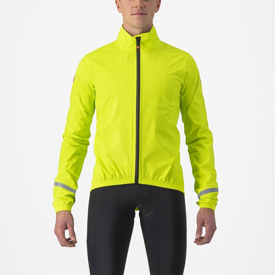 Protection Castelli EMERGENCY 2 RAIN Homme Vert Clair | GIUTO-8524