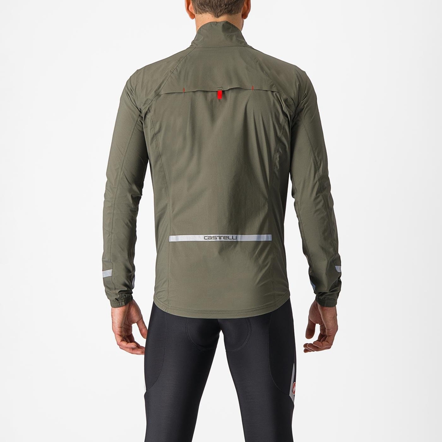 Protection Castelli EMERGENCY 2 RAIN Homme Vert | ELBYP-1253