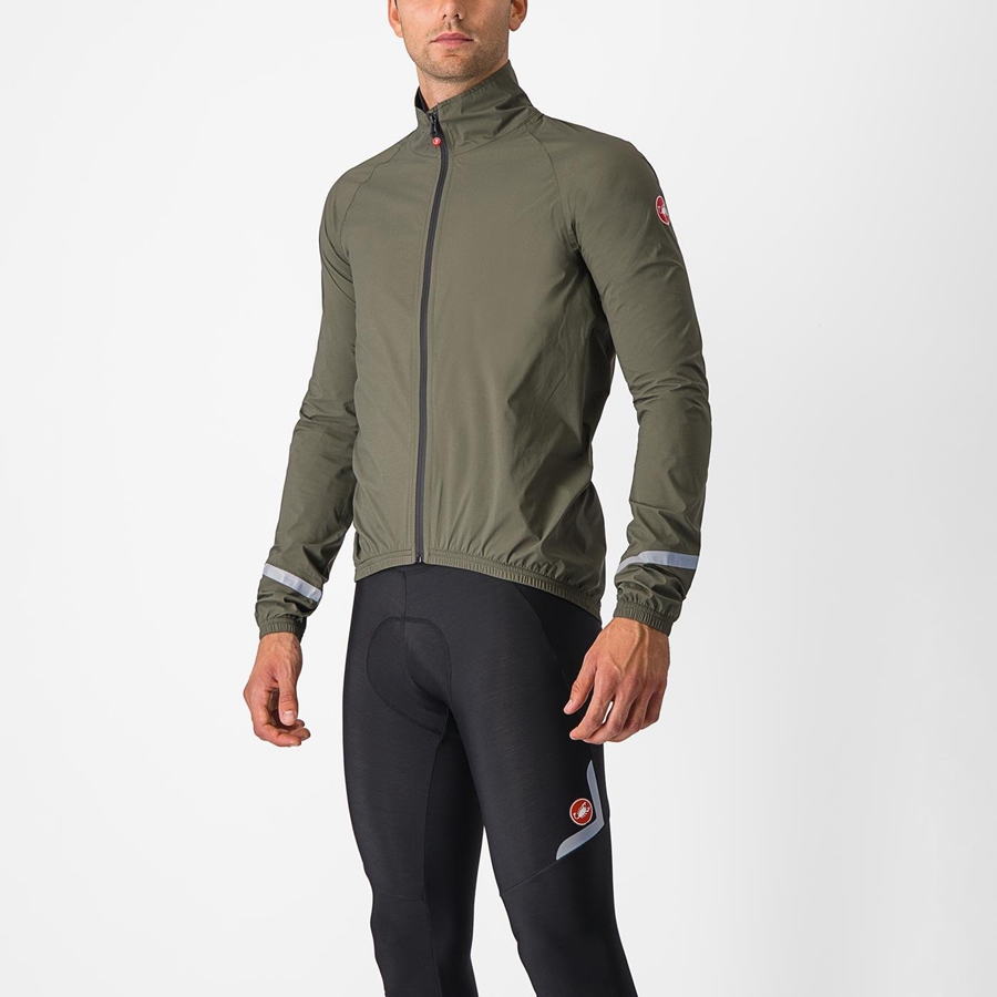 Protection Castelli EMERGENCY 2 RAIN Homme Vert | ELBYP-1253