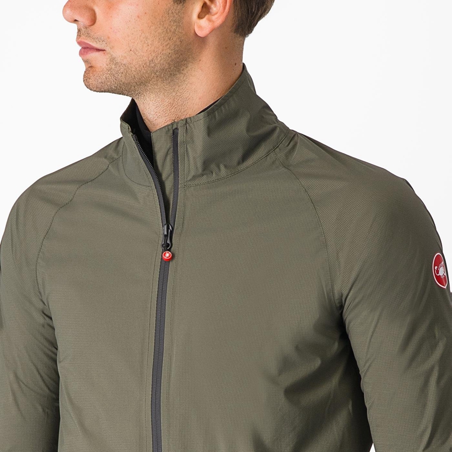 Protection Castelli EMERGENCY 2 RAIN Homme Vert | ELBYP-1253