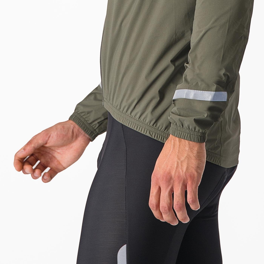 Protection Castelli EMERGENCY 2 RAIN Homme Vert | ELBYP-1253