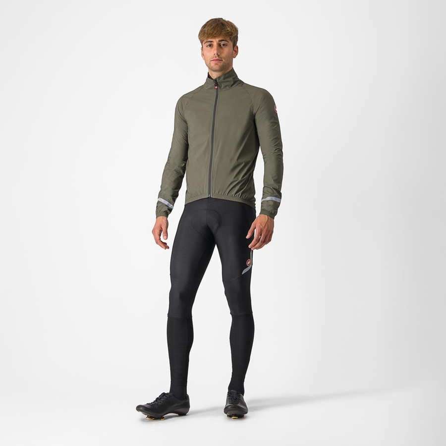 Protection Castelli EMERGENCY 2 RAIN Homme Vert | ELBYP-1253