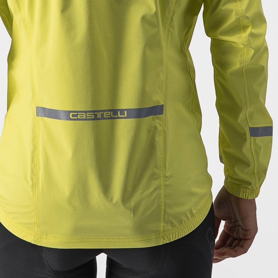 Protection Castelli EMERGENCY 2 W RAIN Femme Jaune | RFNLC-6894