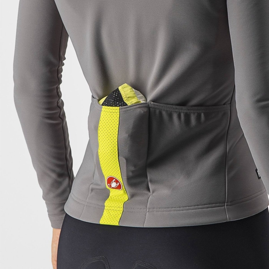 Protection Castelli EMERGENCY 2 W RAIN Femme Jaune | RFNLC-6894