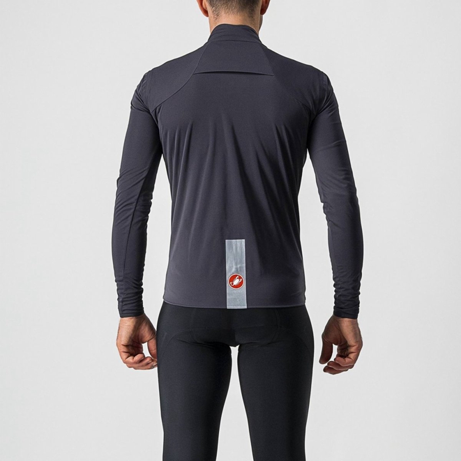 Protection Castelli GOCCIA Homme Grise Foncé | FRVCU-4378