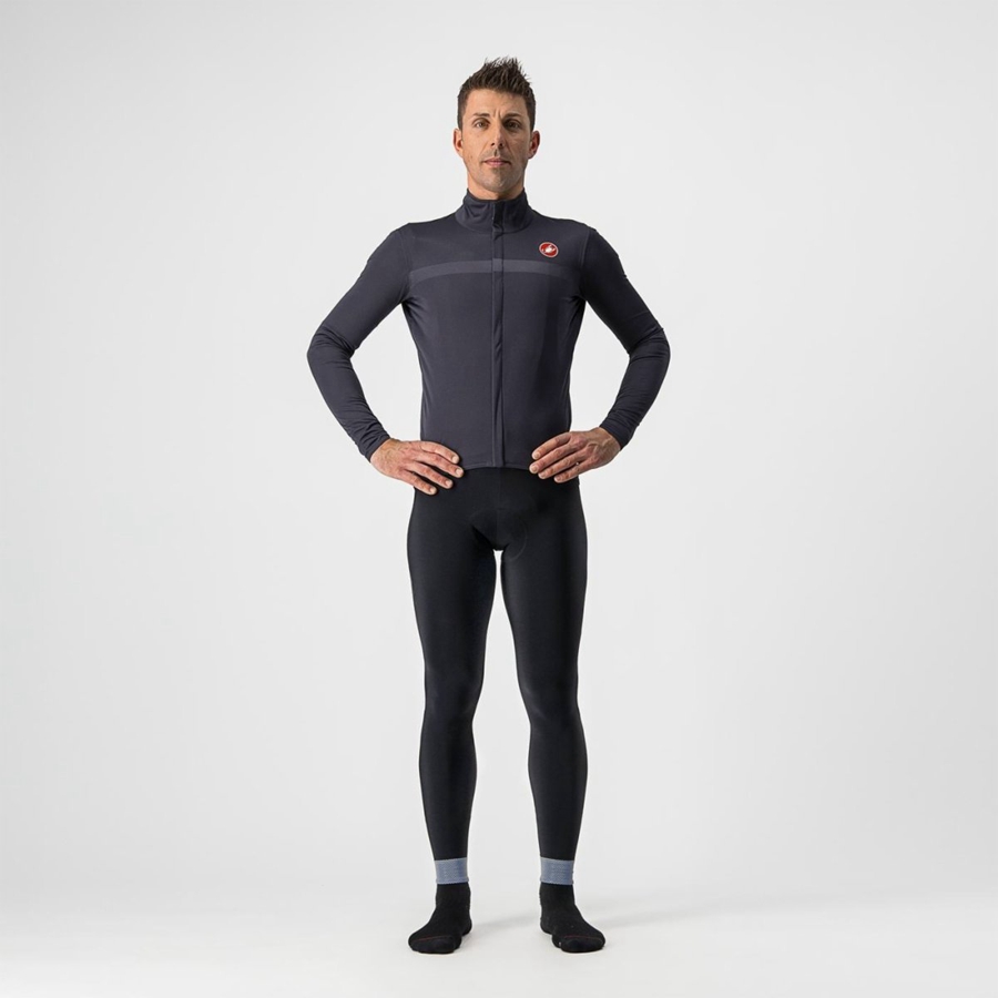 Protection Castelli GOCCIA Homme Grise Foncé | FRVCU-4378