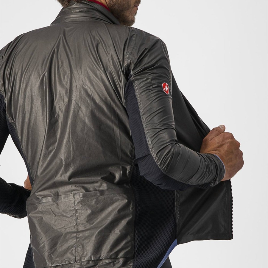 Protection Castelli SLICKER PRO Homme Noir | OKDYW-7438