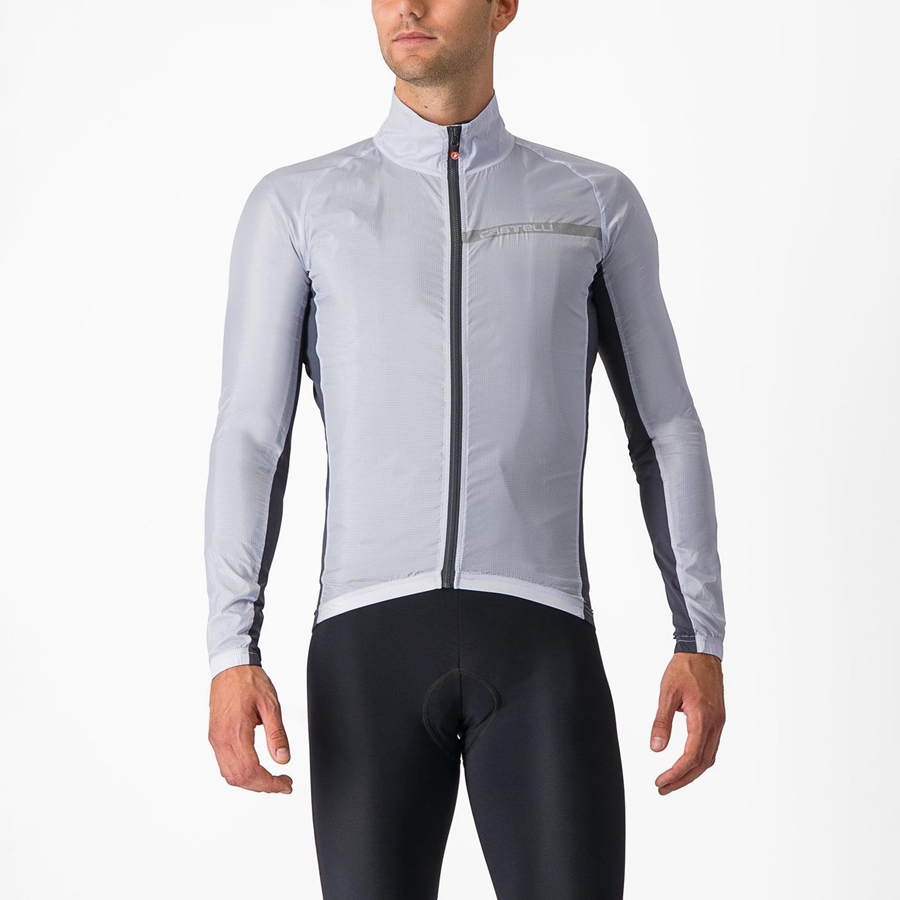 Protection Castelli SQUADRA STRETCH Homme Argent Grise Grise Foncé | ULOSZ-2150