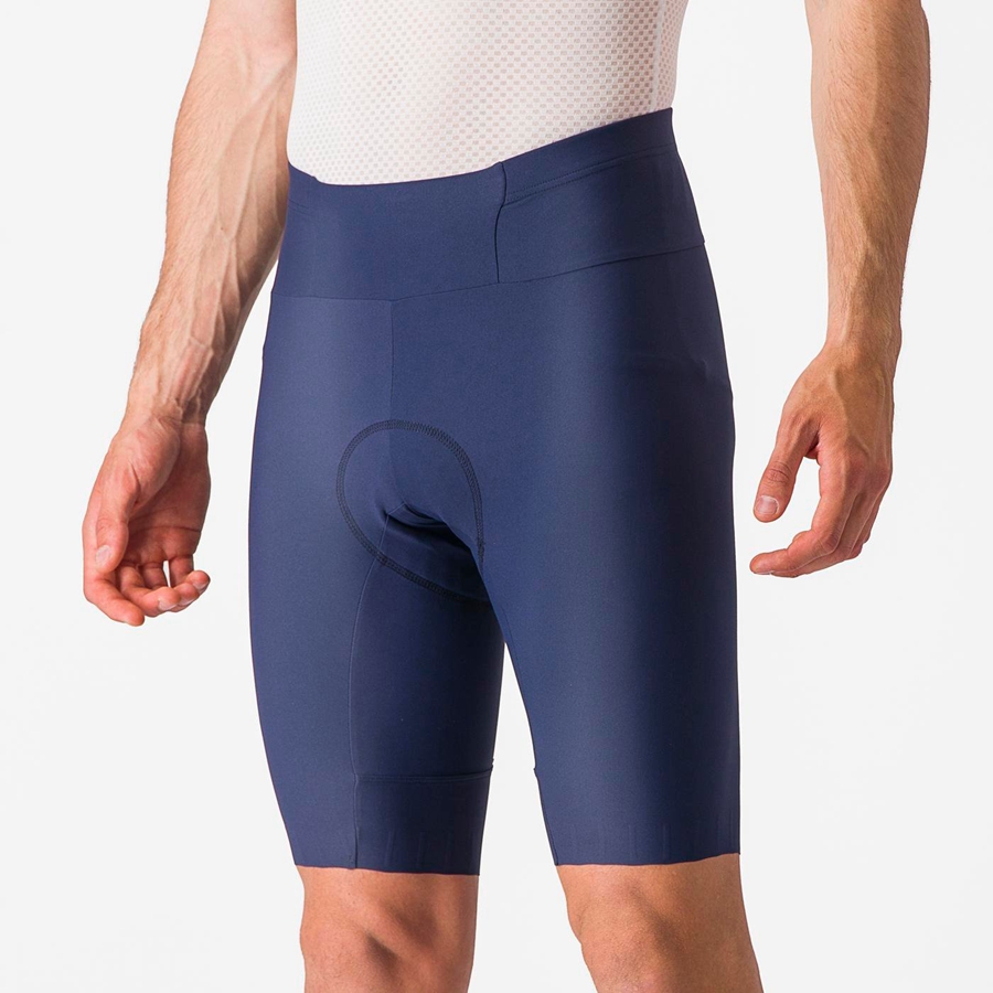 Short Castelli ESPRESSO Homme Bleu | QPUTL-8392