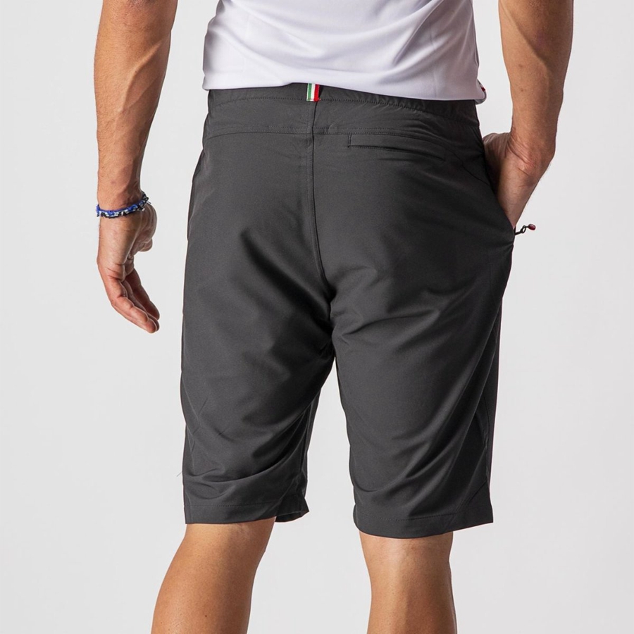 Short Castelli MILANO Homme Noir | GNBRF-3456