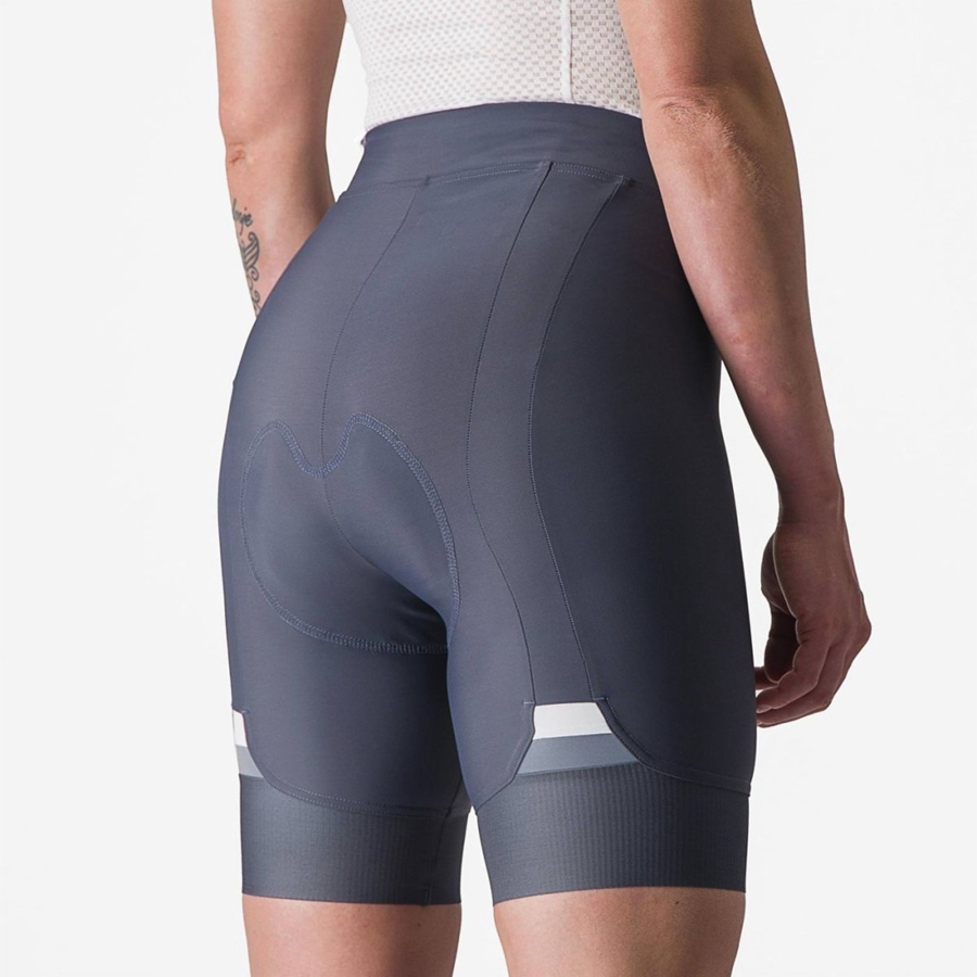 Short Castelli PRIMA Femme Bleu | DKVPM-8431