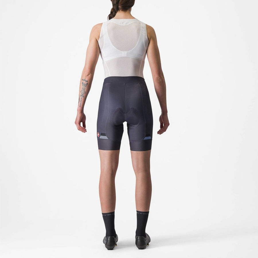 Short Castelli PRIMA Femme Noir | MWPNZ-4753