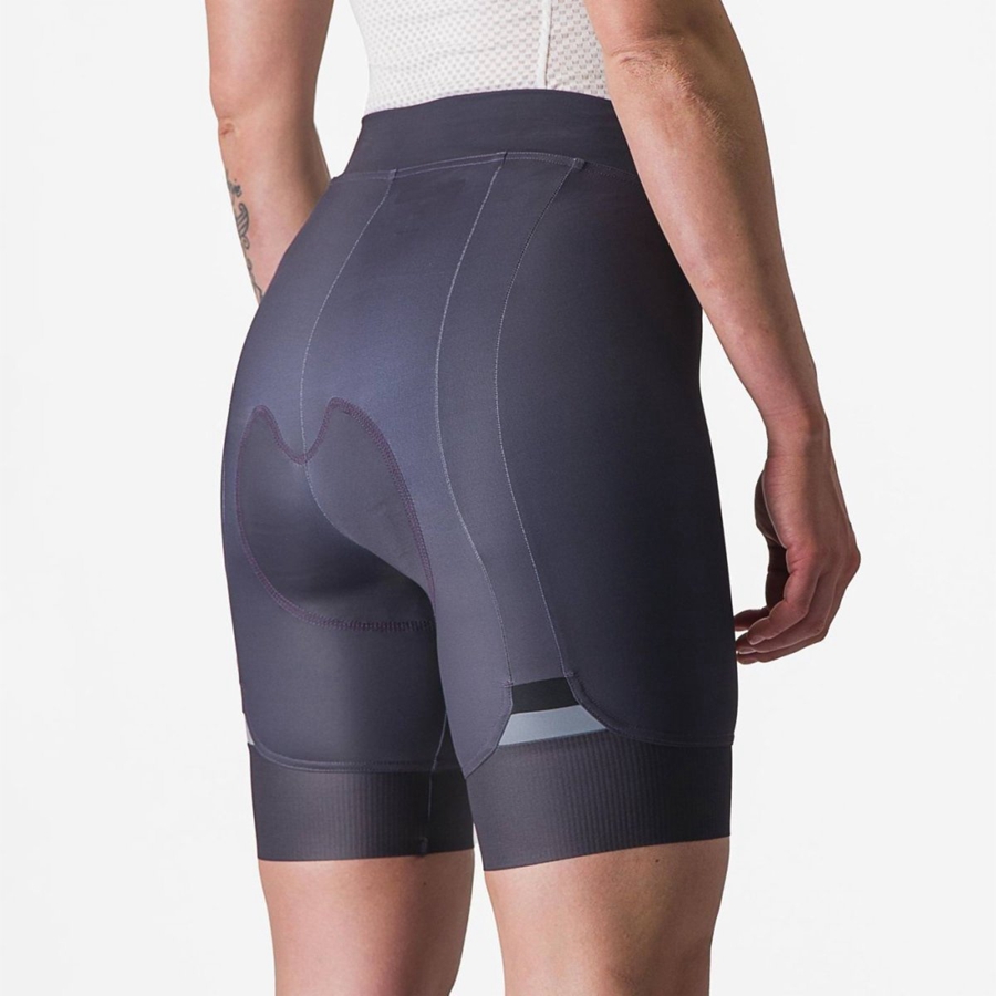 Short Castelli PRIMA Femme Noir | MWPNZ-4753