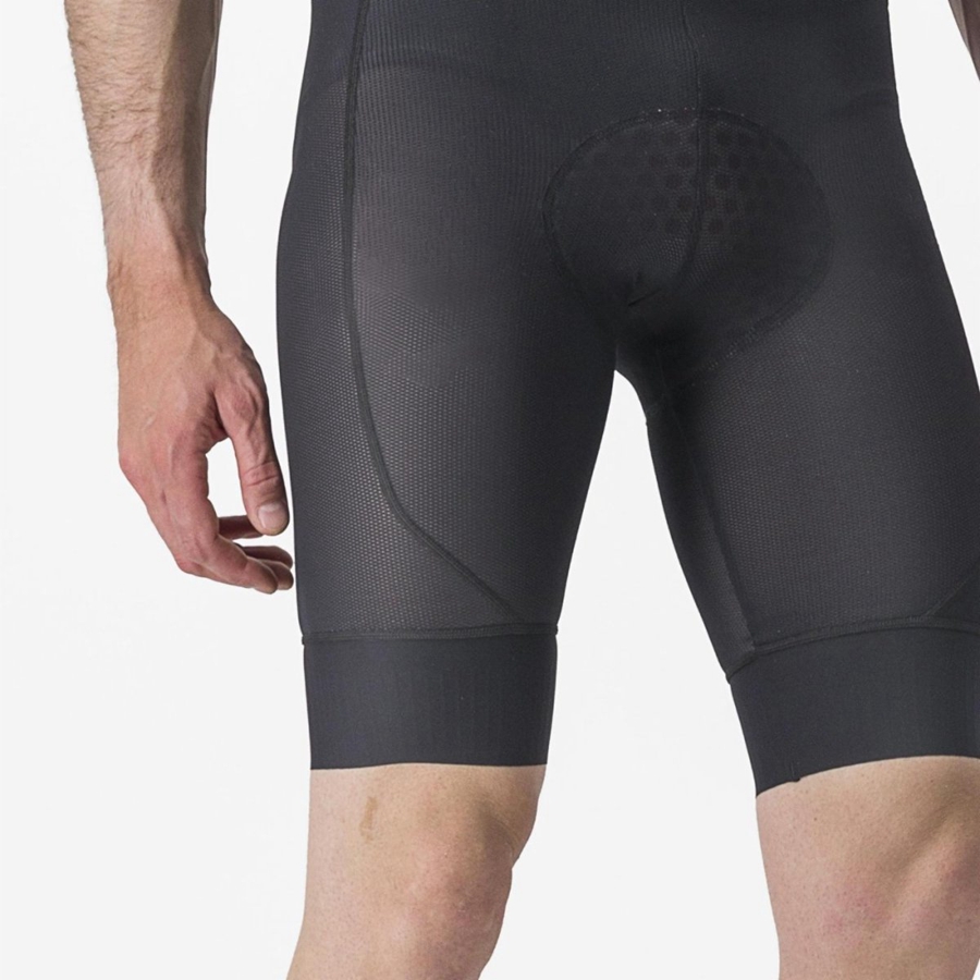 Short Castelli TRAIL LINER Homme Noir | FCZRJ-5804