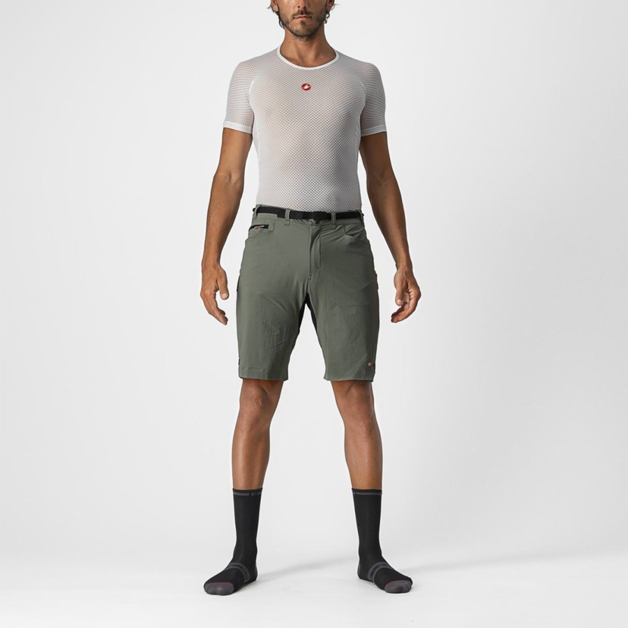 Short Castelli UNLIMITED TRAILGY Homme Grise | JHOLZ-7069