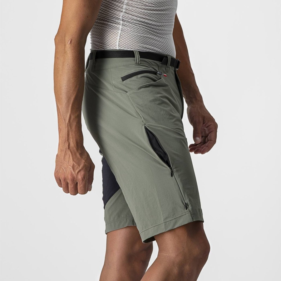 Short Castelli UNLIMITED TRAILGY Homme Grise | JHOLZ-7069