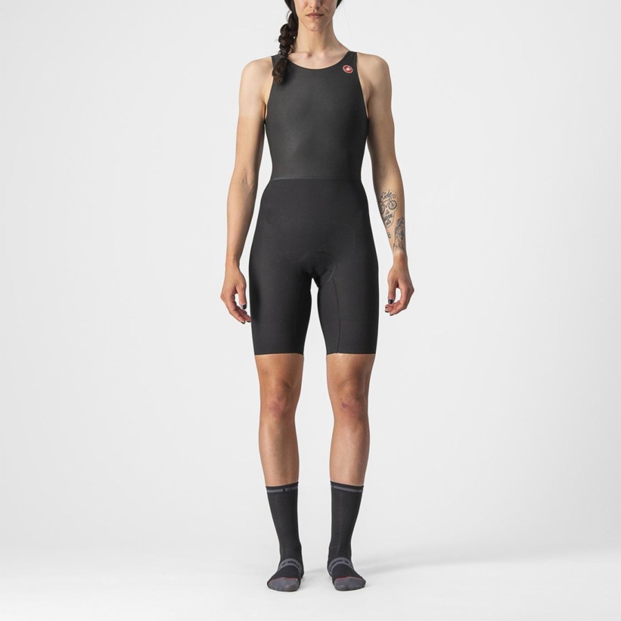 Speedsuit Castelli ELITE W Femme Noir | GCVSL-9683