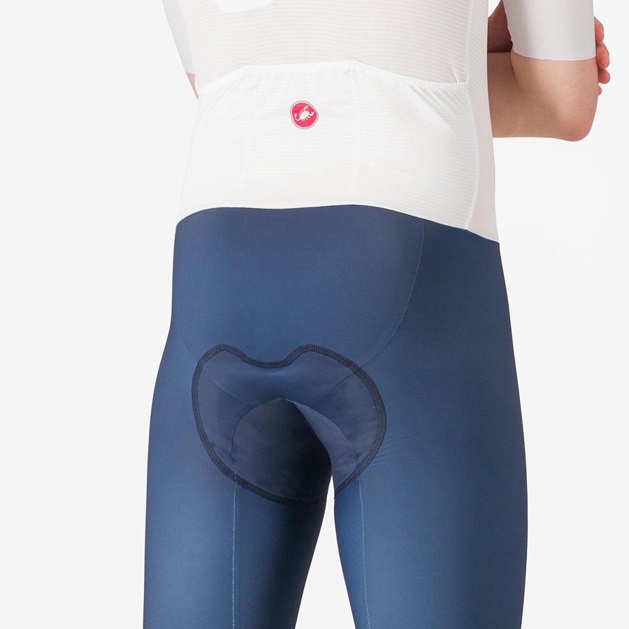 Speedsuit Castelli SANREMO BTW X2 Homme Blanche Bleu | VFBQI-2138