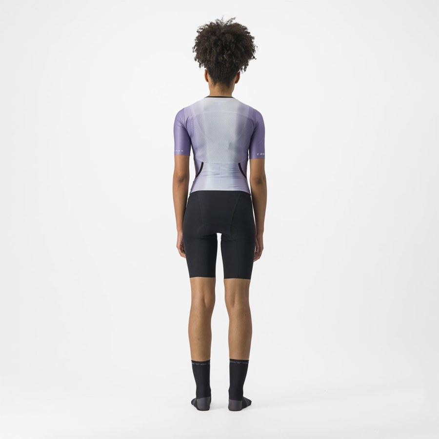 Speedsuit Castelli SANREMO ULTRA W Femme Violette Blanche | HXQML-2147