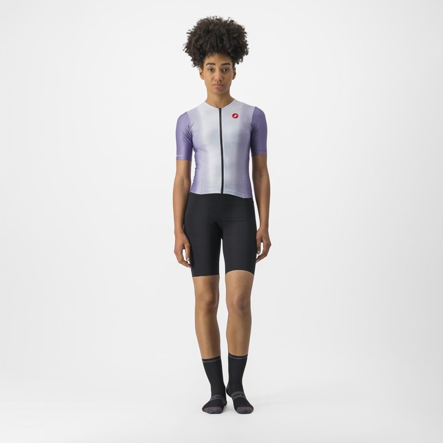 Speedsuit Castelli SANREMO ULTRA W Femme Violette Blanche | HXQML-2147