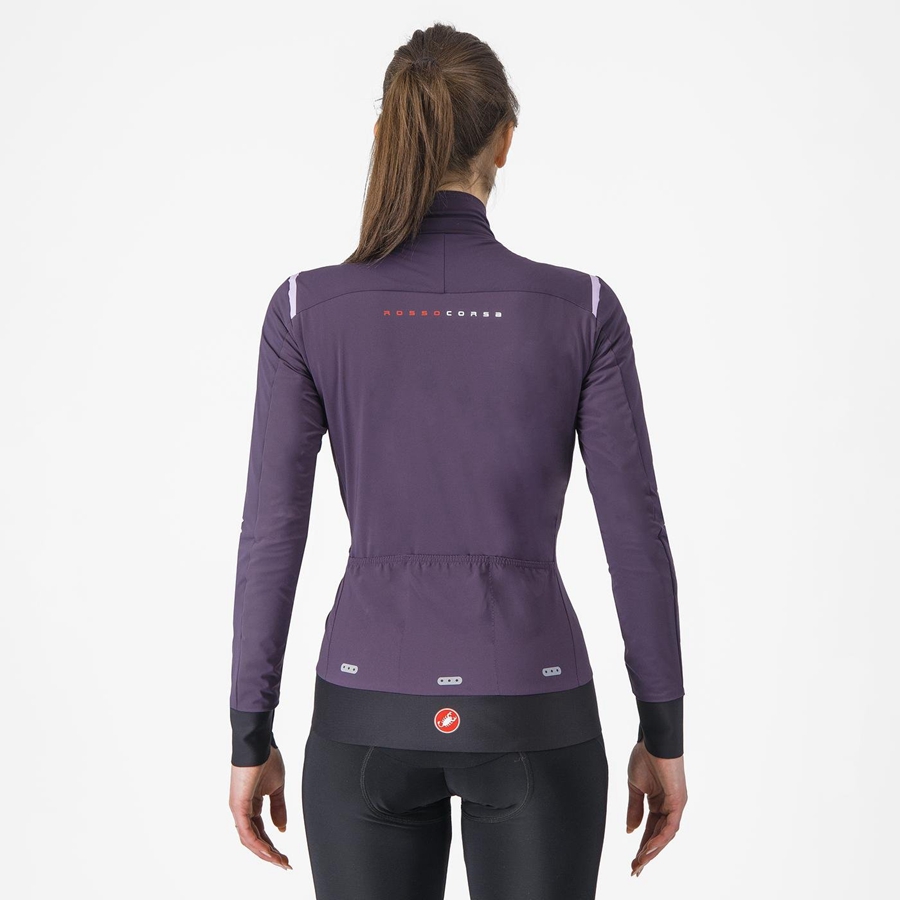 Vestes Castelli ALPHA FLIGHT ROS W Femme Violette | CXZQA-4309