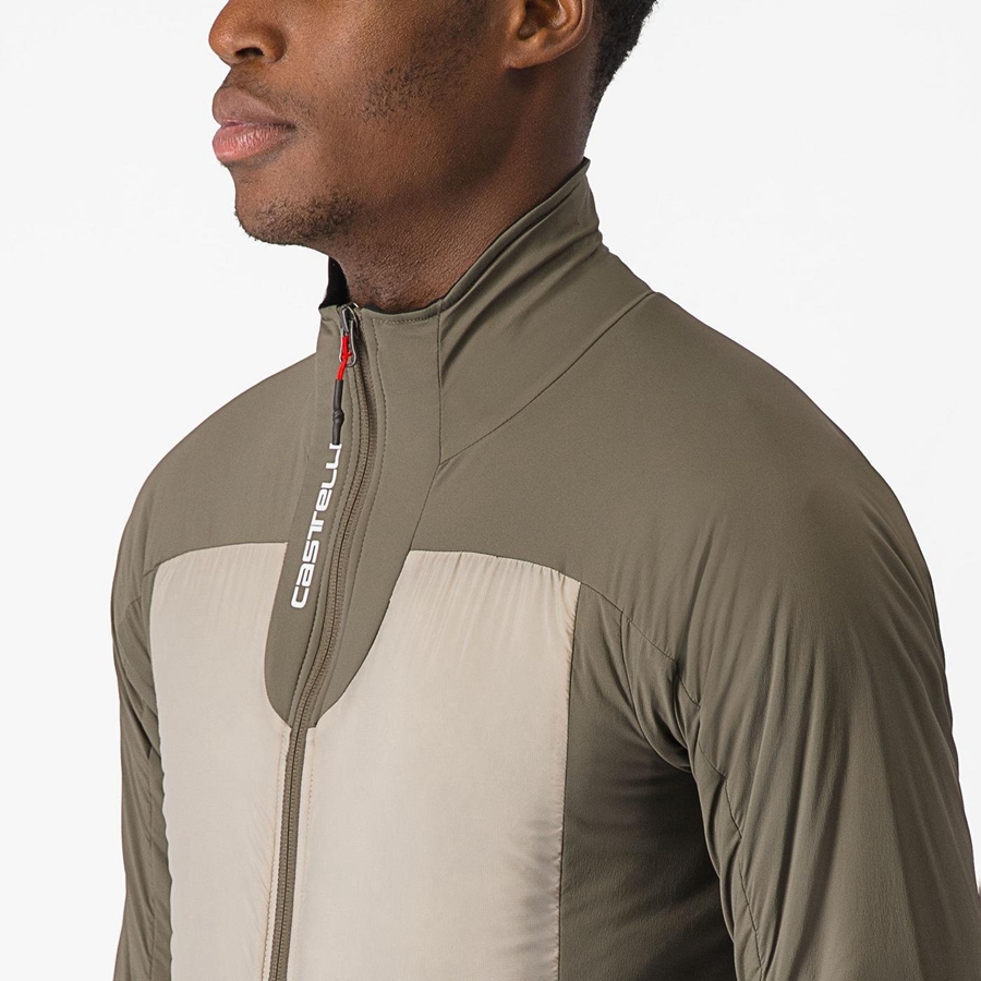 Vestes Castelli FLY THERMAL Homme Vert | SMHZY-9632