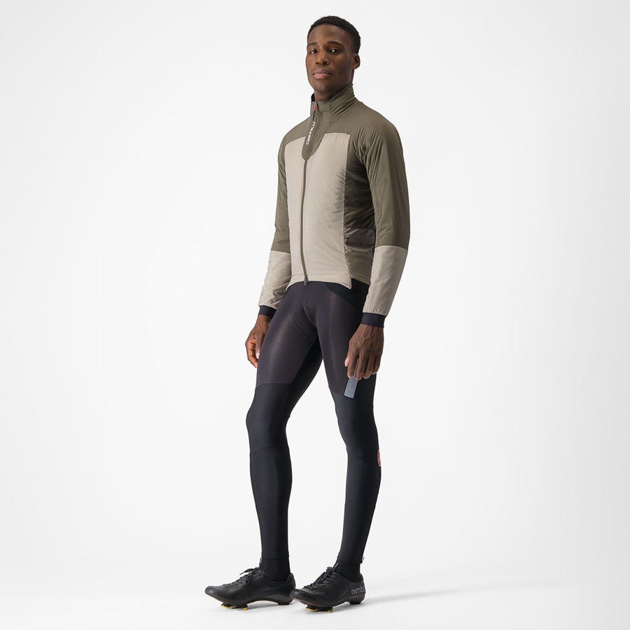 Vestes Castelli FLY THERMAL Homme Vert | SMHZY-9632