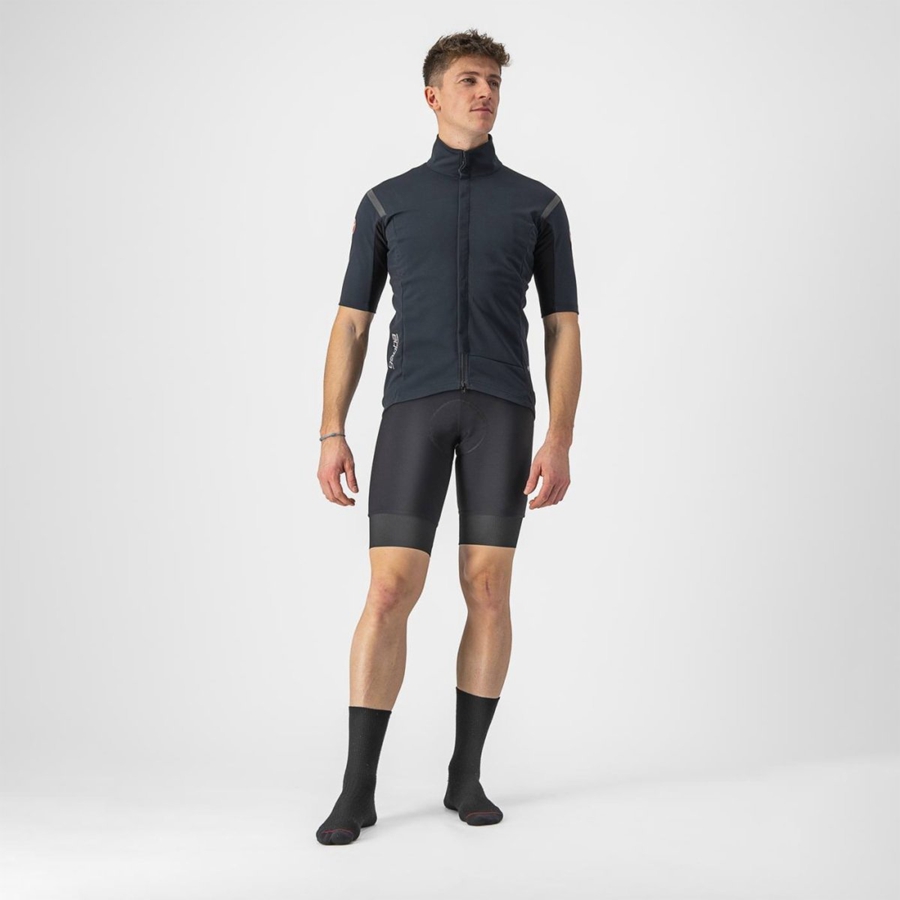 Vestes Castelli GABBA RoS 2 Homme Noir Noir | MDCQB-4326